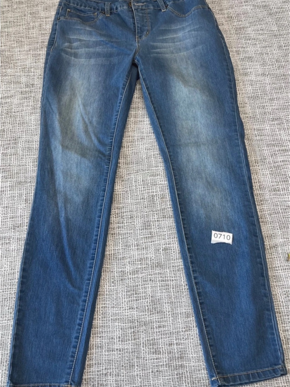 Royalty For Me Women's Straight Leg Blue Denim Jeans